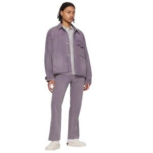 SSENSE NWOT SOLID HOMME Purple Straight-Leg Denim Jeans Size‎ 46 ( US 29 )